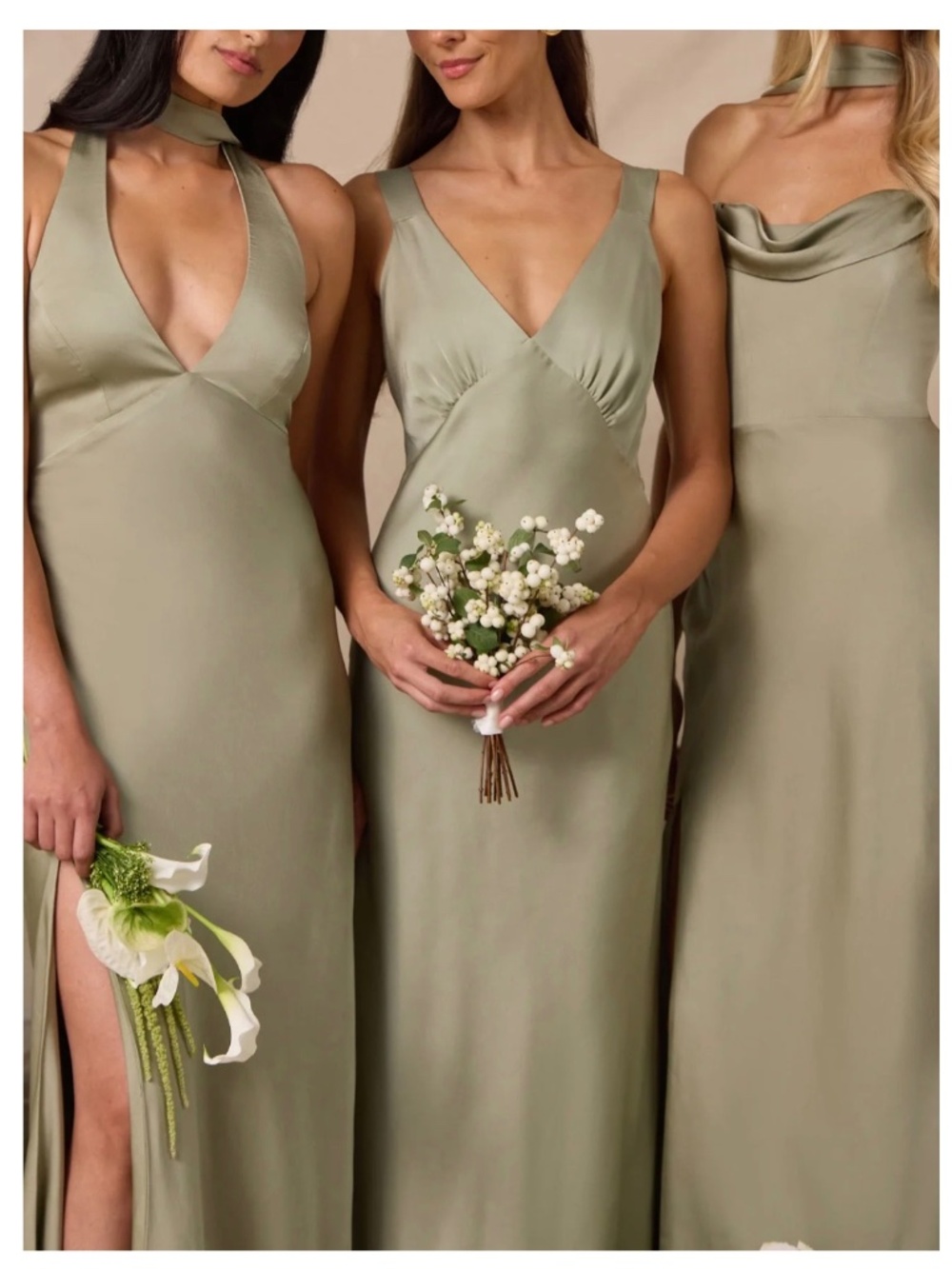 Park & Fifth Gracey Dress in True Sage XXS